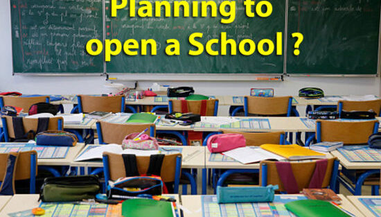 Planning to open a School ?