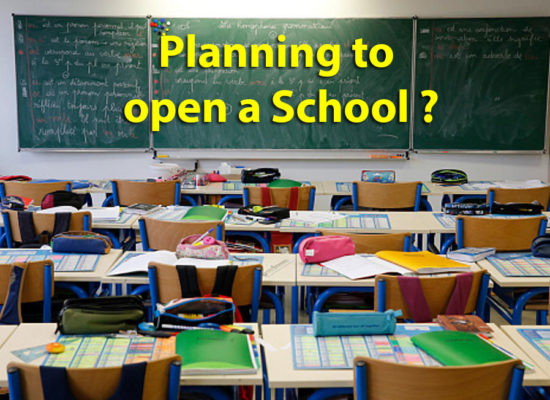 Planning to open a School ?